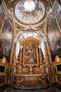 The Church of St. Louis of the French in Rome Royalty Free Stock Photo