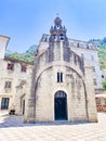 Church of St. Luke, Kotor city view, Montenegro