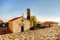 The Church of St. Maria, built by Venetions in 1510 located in o Royalty Free Stock Photo