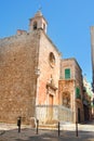 Church of St. Maria di Costantinopoli. Giovinazzo. Puglia. Italy. Royalty Free Stock Photo