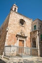 Church of St. Maria di Costantinopoli. Giovinazzo. Puglia. Italy. Royalty Free Stock Photo