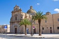 Church of St. Maria di Costantinopoli. Manduria. Puglia. Italy. Royalty Free Stock Photo