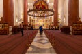 Church of St. Mark is a Serbian Orthodox church located in the Tasmajdan Park in Belgrade, Serbia Royalty Free Stock Photo