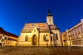 Church of St Mark in Zagreb Royalty Free Stock Photo