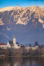 Church of St. Martin in Bled Royalty Free Stock Photo