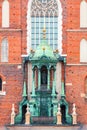 Church of St. Mary in the main Market Square. Krakow. Royalty Free Stock Photo