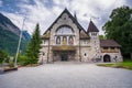 Church of St. Nicholas in Balzers, Liechtenstein Royalty Free Stock Photo