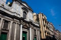 Church of St. Nicholas the Charitable built on 1682 in Naples Royalty Free Stock Photo