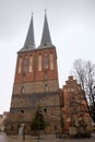 Church of St. Nicholas (Nikolaikirche). Berlin Royalty Free Stock Photo
