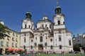 Church of St. Nicholas in Old Town Square, Prague, Czech Republic