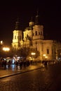 Church of St. Nicholas in Prague Royalty Free Stock Photo