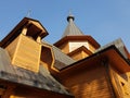 Church of St. Nicholas at Straw Hut in Timiryazevsky district of Moscow Russia Royalty Free Stock Photo
