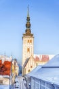 Church of St. Nicholas in Tallinn, Estonia Royalty Free Stock Photo