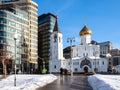 Church of St Nicholas at Tverskaya Zastava Royalty Free Stock Photo