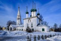 Church of St. Nicholas Wonder-Maker minced in city. Yaroslavl, R Royalty Free Stock Photo