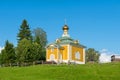 Church of St. Nicholas the Wonderworker in the Holguin Monastery. Village Volgoverkhovye