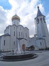 Church of St. Nicholas the Wonderworker near Tverskaya Zastava. Moscow, Russia Royalty Free Stock Photo