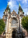 The Church of St. Olha and Elizabeth in Lviv Royalty Free Stock Photo