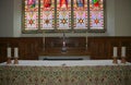 The Church of St Oswald interior. Warton, near Carnforth, Lancashire,