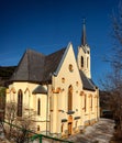 Church of St.Paul in  Prein an der Rax, Austria Royalty Free Stock Photo
