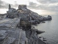 St. Peter`s Church in Portovenere in La Spezia in Liguria