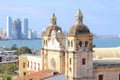 Church of St Peter Claver in Cartagena, Colombia Royalty Free Stock Photo