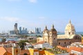 Church of St Peter Claver in Cartagena, Colombia Royalty Free Stock Photo