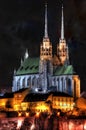 Church of St. Peter and Paul in Brno Royalty Free Stock Photo