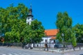 Church of St. Peter and Paul at Sremski Karlovci in Serbia Royalty Free Stock Photo