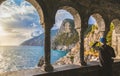 Church of St. Peter in Porto Venere, Ligurian Coast, La Spezia, Italy Royalty Free Stock Photo