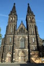 Church of St Peter and St Paul in Vysehrad Royalty Free Stock Photo