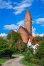 The church St. Petrus und Paulus in Ebrantshausen village