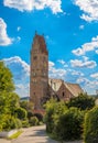 The church St. Petrus und Paulus in Ebrantshausen village