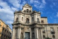 Church of St Placidus in Catania Royalty Free Stock Photo