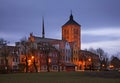 Church of St. Saint Catherine of Alexandria in Braniewo. Poland Royalty Free Stock Photo