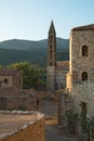 The Church of St. Spyridon in Old Kardamili, Greece