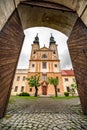 Church of st. Stanislav in town Podolinec, Slovakia Royalty Free Stock Photo