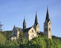 Church of St. Virgin Mary of Lourdes in Brestanica. Municipality of Krsko. Slovenia Royalty Free Stock Photo