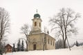 Church of St. Wenceslaus church in Harrachov. Czech Republic Royalty Free Stock Photo