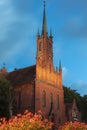 Church of St. Wojciech in Frombork Royalty Free Stock Photo