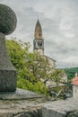 Church in stanjel, slovenia Royalty Free Stock Photo