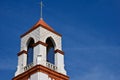 Church Steeple Cross and Blue Sky Royalty Free Stock Photo