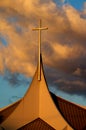 Church Steeple Cross Royalty Free Stock Photo