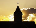 Church Steeple Silhouette