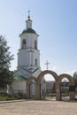 Church of Stephen Bishop of Great Perm in Kotlas, Arkhangelsk region Royalty Free Stock Photo