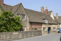 Church Street in Lacock. Wiltshire. England Royalty Free Stock Photo