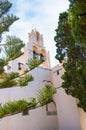 Church on the stunning island of Santorini in the Aegean Sea