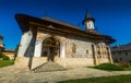 Church of Sucevita Monastery, Romania Royalty Free Stock Photo