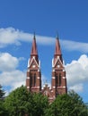 Church in Sveksna, Lithuania Royalty Free Stock Photo