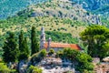 Church in Sveti Stefan